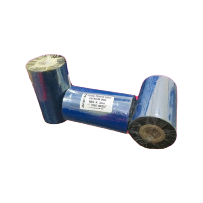 Bodtag 105mm x 300 Mtr Wax Ribbon.